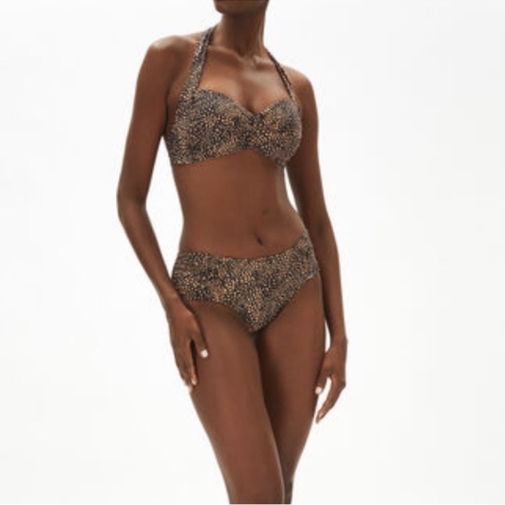 Seafolly
Safari Spot Ruched Side Retro